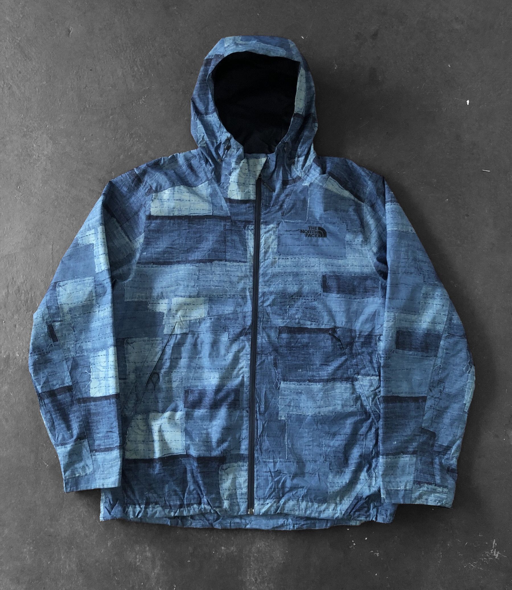 The North Face RARE🔥TNF SASHIKO BORO PATCHWORK PRINT MILLERTON JACKET Size US XL / EU 56 / 4 - 2 Thumbnail