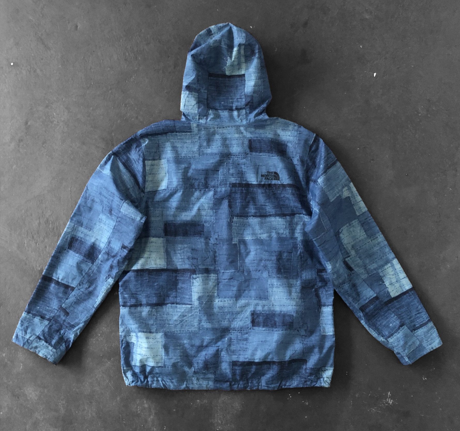 The North Face RARE🔥TNF SASHIKO BORO PATCHWORK PRINT MILLERTON JACKET Size US XL / EU 56 / 4 - 3 Thumbnail