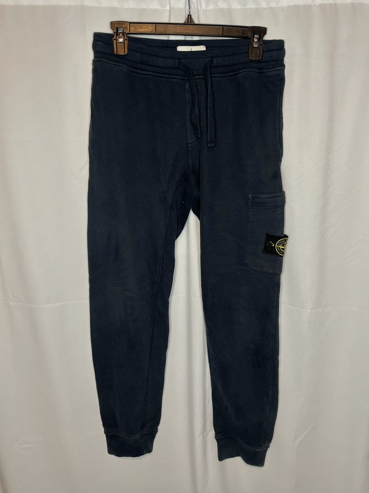 image of Stone Island Sweatpants in Navy, Men's (Size 30)