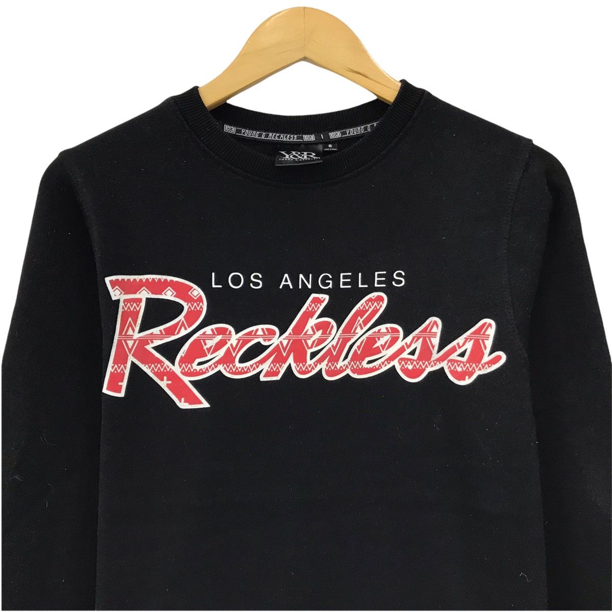 Vintage Vintage Los Angeles Sweatshirt CrewNeck LosAngeles Reckless Size US S / EU 44-46 / 1 - 2 Thumbnail