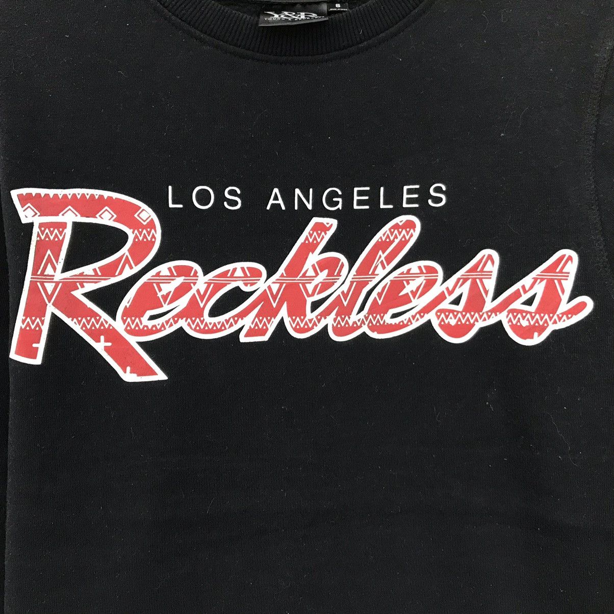 Vintage Vintage Los Angeles Sweatshirt CrewNeck LosAngeles Reckless Size US S / EU 44-46 / 1 - 3 Thumbnail