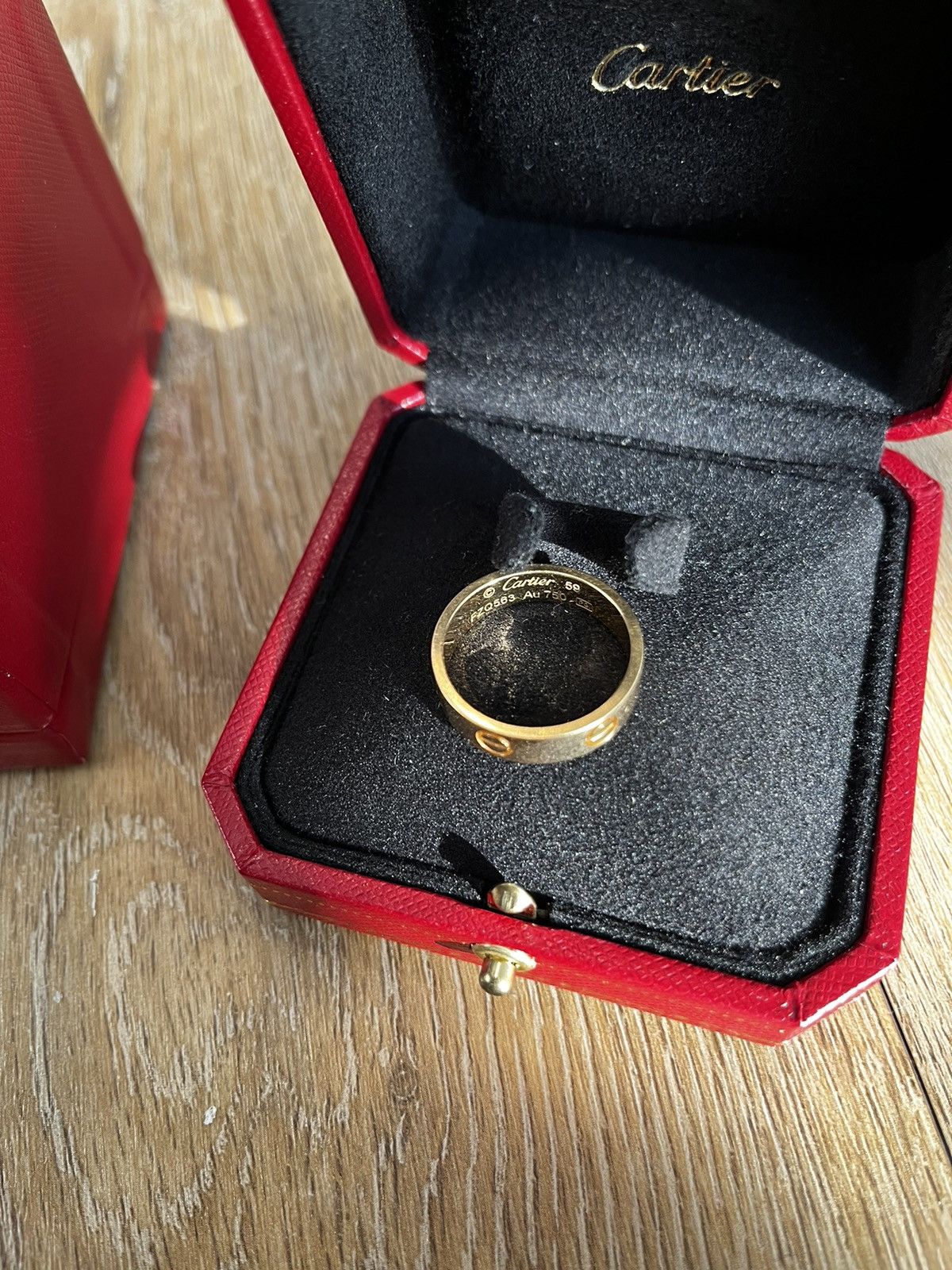 Cartier Cartier Love Ring 18k Gold (unisex) Size ONE SIZE - 7 Thumbnail