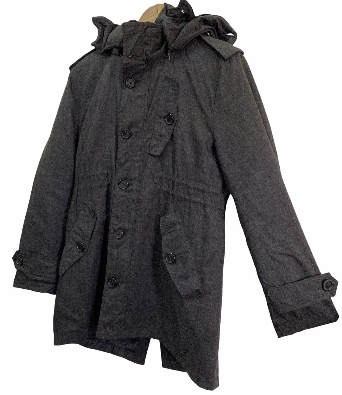 Burberry 🔥ICONIC BURBERRY BLACK LABEL PARKA TRENCH COAT Size US M / EU 48-50 / 2 - 6 Thumbnail