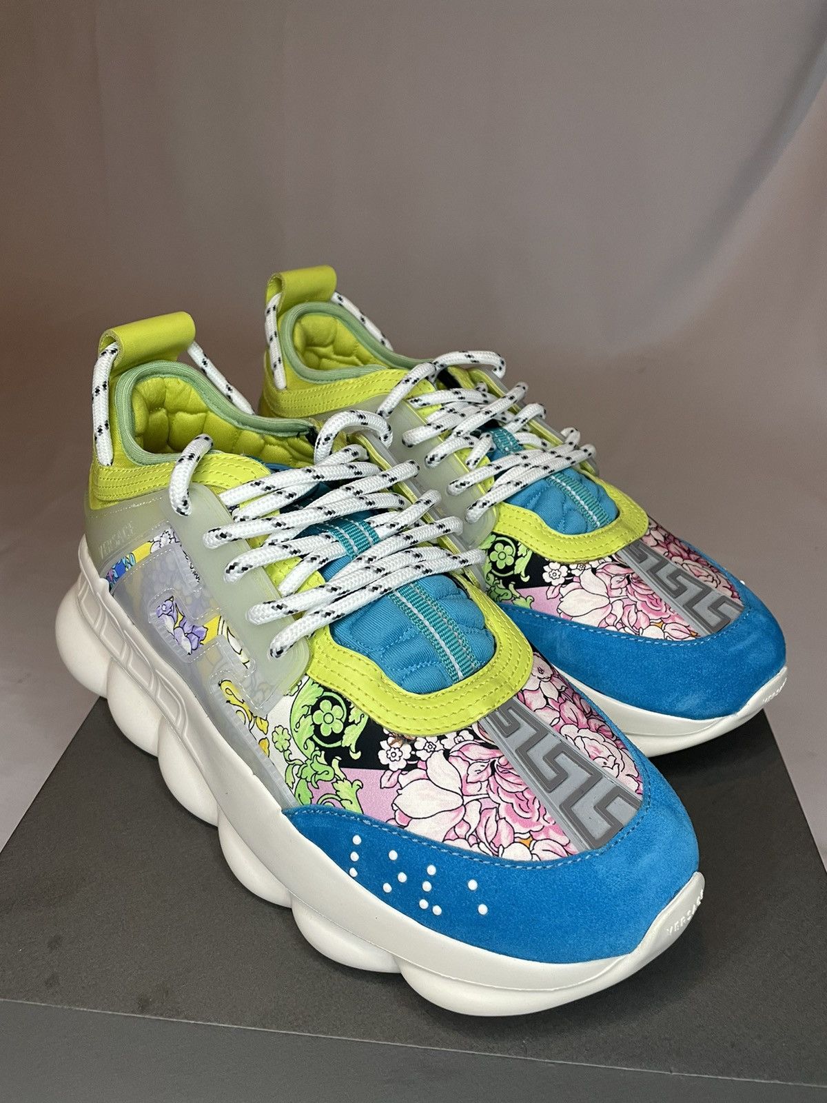 Versace Versace Chain Reaction Sneakers Size US 9 / IT 39 - 1 Thumbnail