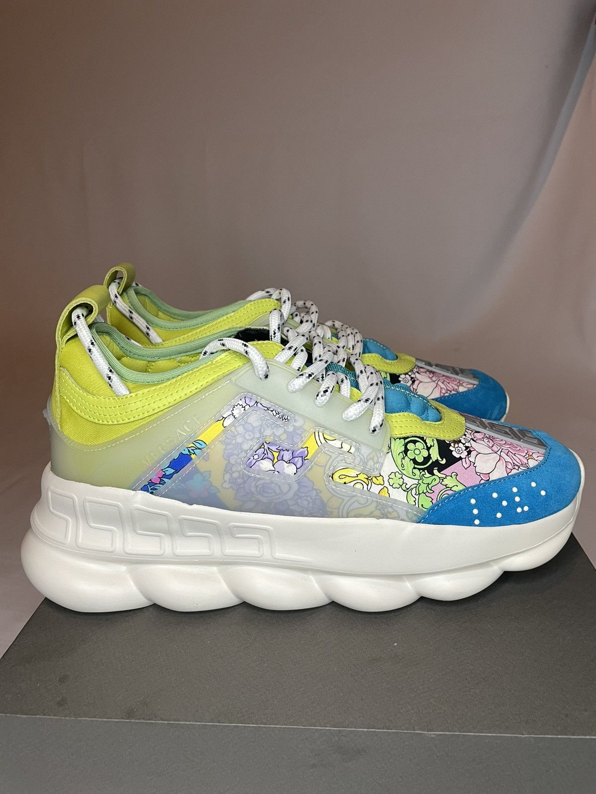 Versace Versace Chain Reaction Sneakers Size US 9 / IT 39 - 2 Thumbnail