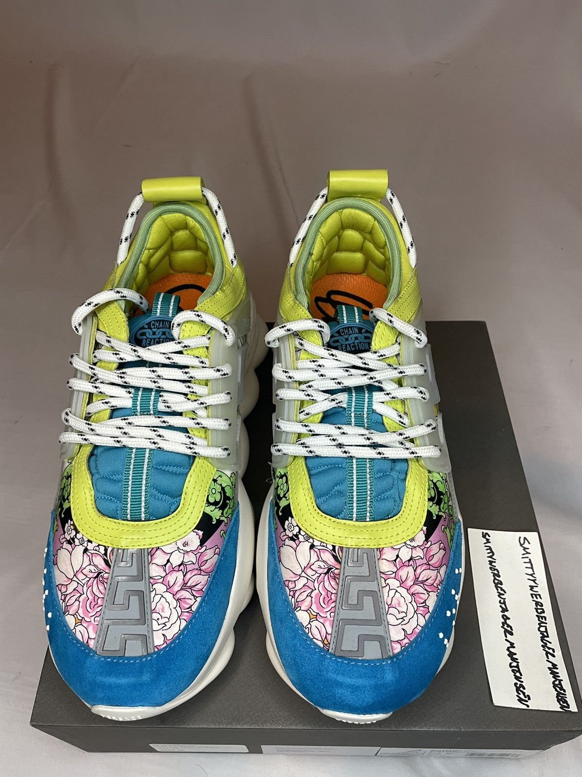 Versace Versace Chain Reaction Sneakers Size US 9 / IT 39 - 4 Thumbnail