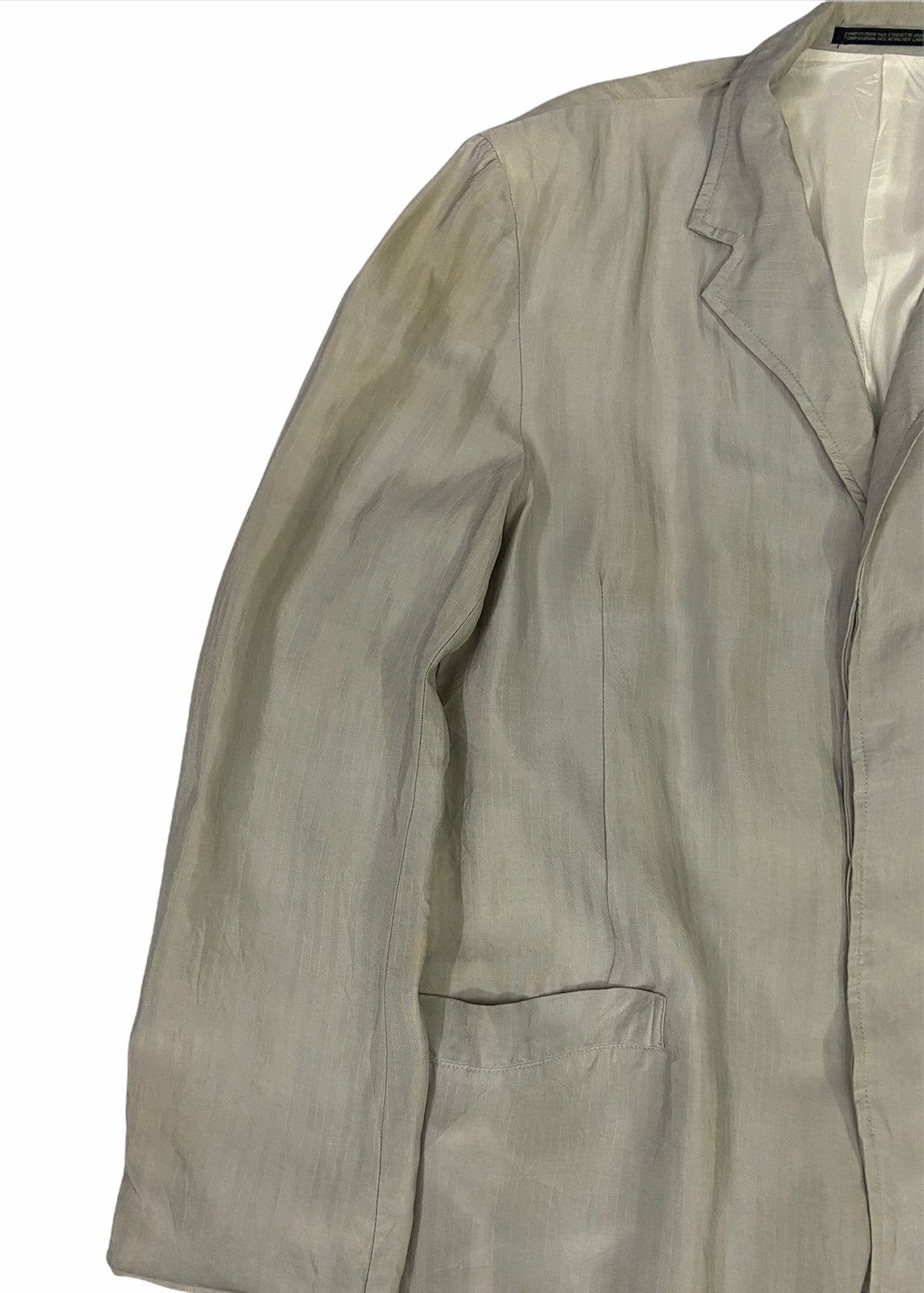 Vintage Vintage Yohji Yamamoto Pour Homme Blazer Size US M / EU 48-50 / 2 - 5 Thumbnail