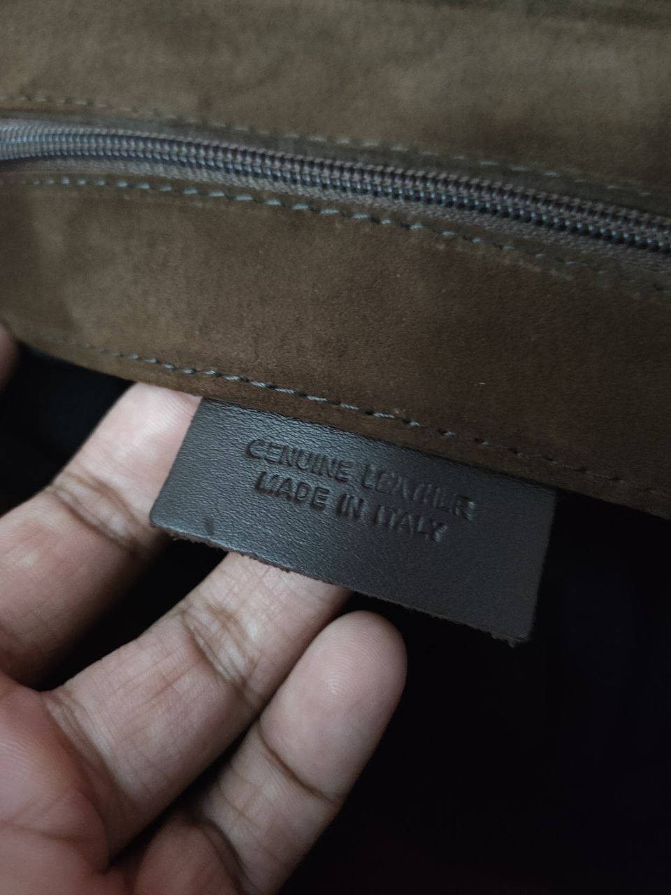 Genuine Leather Rare Fur/Leather Messenger Bag Size ONE SIZE - 8 Thumbnail
