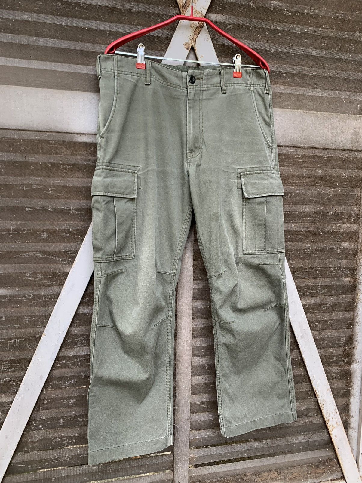 👹Sun Faded UNIQLO Cargo Pants