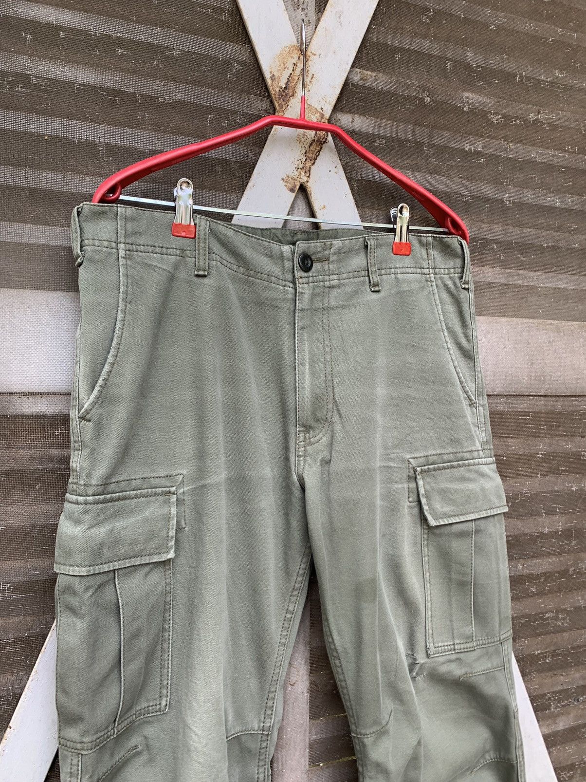 👹Sun Faded UNIQLO Cargo Pants
