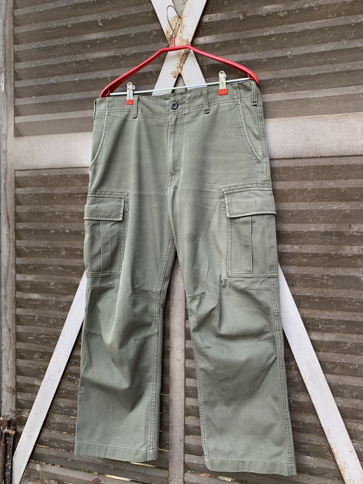 👹Sun Faded UNIQLO Cargo Pants