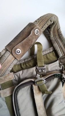 MasterPiece VINTAGE MASTER-PIECE MILITARY TOTE BAG IN SUEDE & CANVAS Size ONE SIZE - 7 Thumbnail