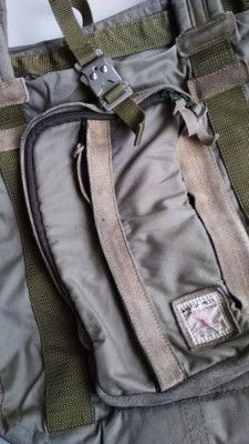 MasterPiece VINTAGE MASTER-PIECE MILITARY TOTE BAG IN SUEDE & CANVAS Size ONE SIZE - 3 Thumbnail