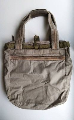 MasterPiece VINTAGE MASTER-PIECE MILITARY TOTE BAG IN SUEDE & CANVAS Size ONE SIZE - 2 Thumbnail