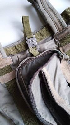 MasterPiece VINTAGE MASTER-PIECE MILITARY TOTE BAG IN SUEDE & CANVAS Size ONE SIZE - 4 Thumbnail