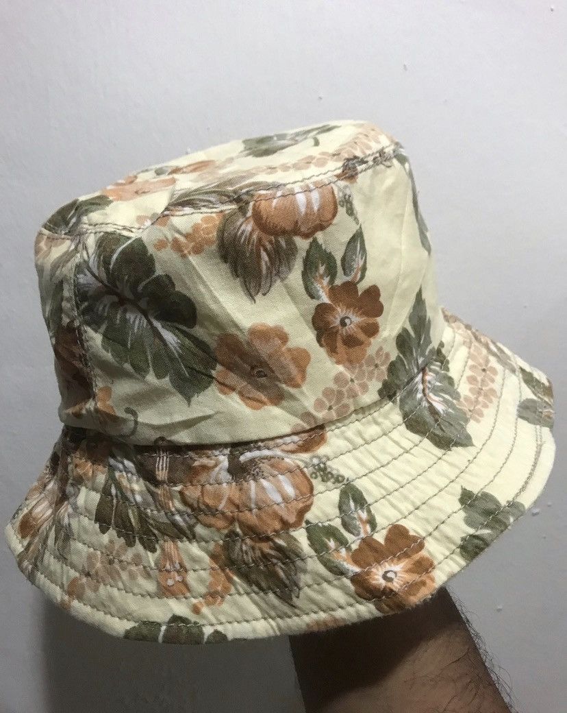 Japanese Brand × Vintage California Beat Flora Style Reversible Bucket Hat Size ONE SIZE - 3 Thumbnail