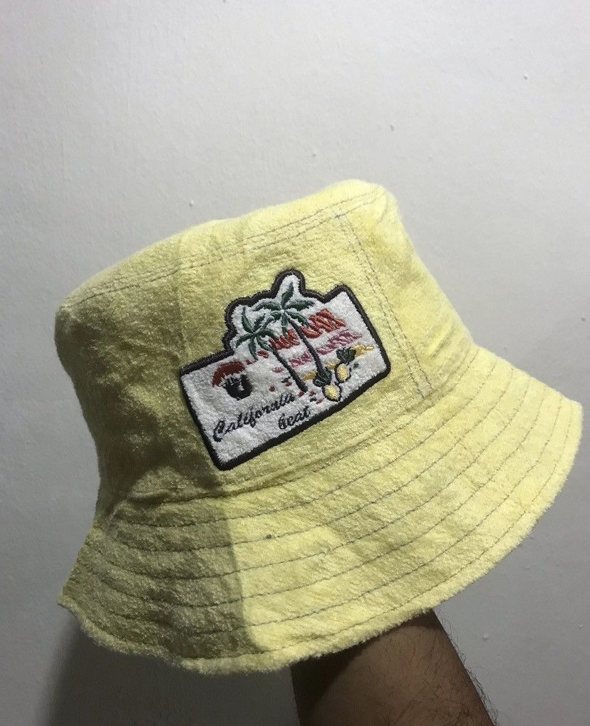 Japanese Brand × Vintage California Beat Flora Style Reversible Bucket Hat Size ONE SIZE - 4 Thumbnail