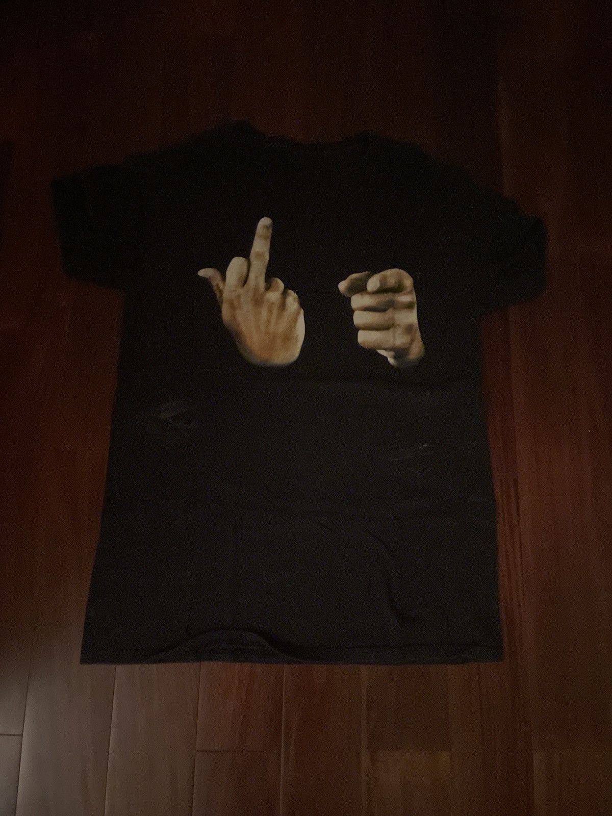 Asap Rocky × Vintage Vintage Fuck You Hand Sign Tee