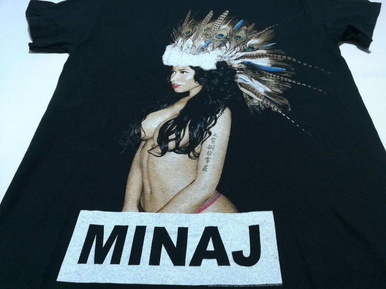 Band Tees Nicki Minaj PinkPrint Tour Tee Rapper Singer Actress Model Size US S / EU 44-46 / 1 - 2 Thumbnail
