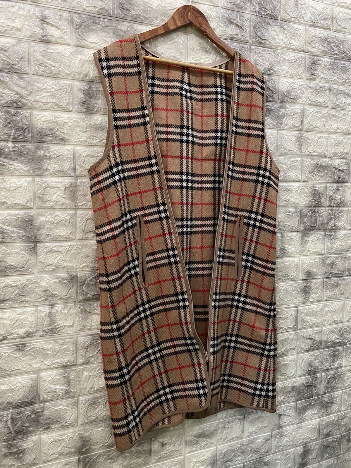 Burberry × Vintage Vintage Burberrys Novacheck wool lining Size US L / EU 52-54 / 3 - 3 Thumbnail
