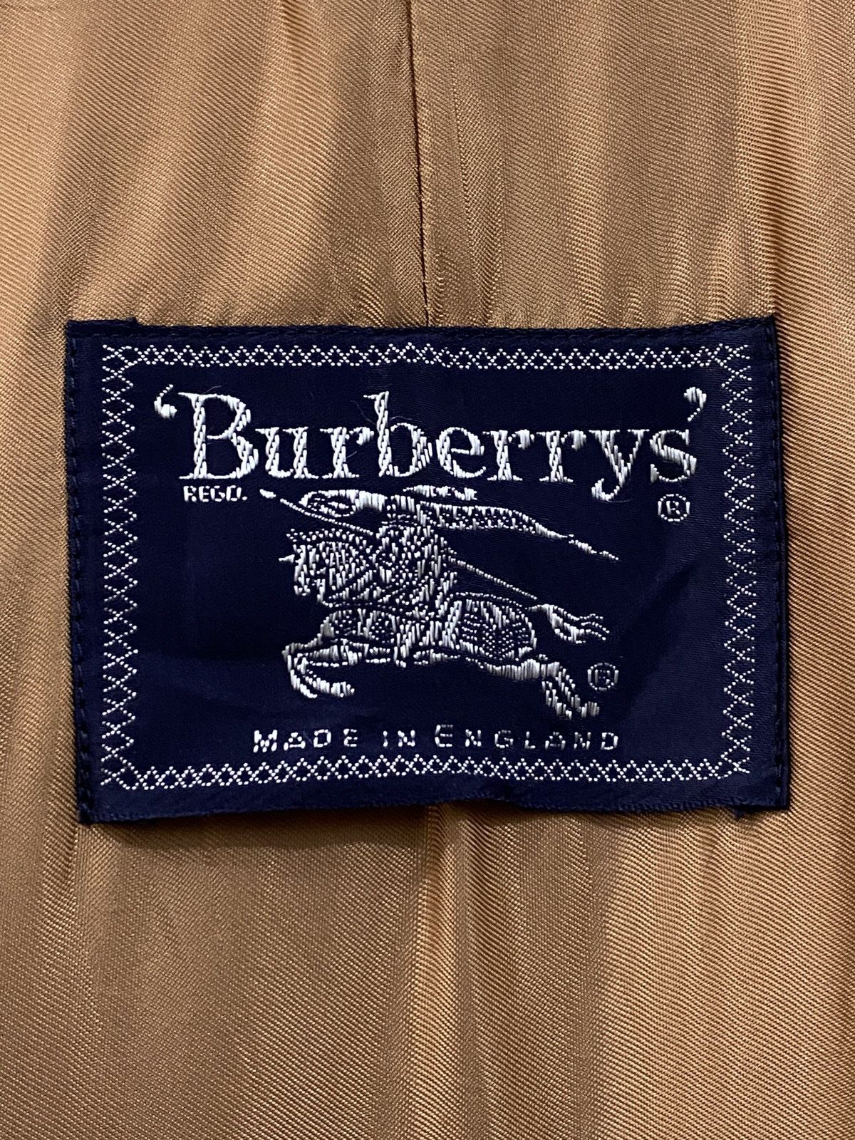 Burberry × Vintage Vintage Burberrys Novacheck wool lining Size US L / EU 52-54 / 3 - 10 Thumbnail