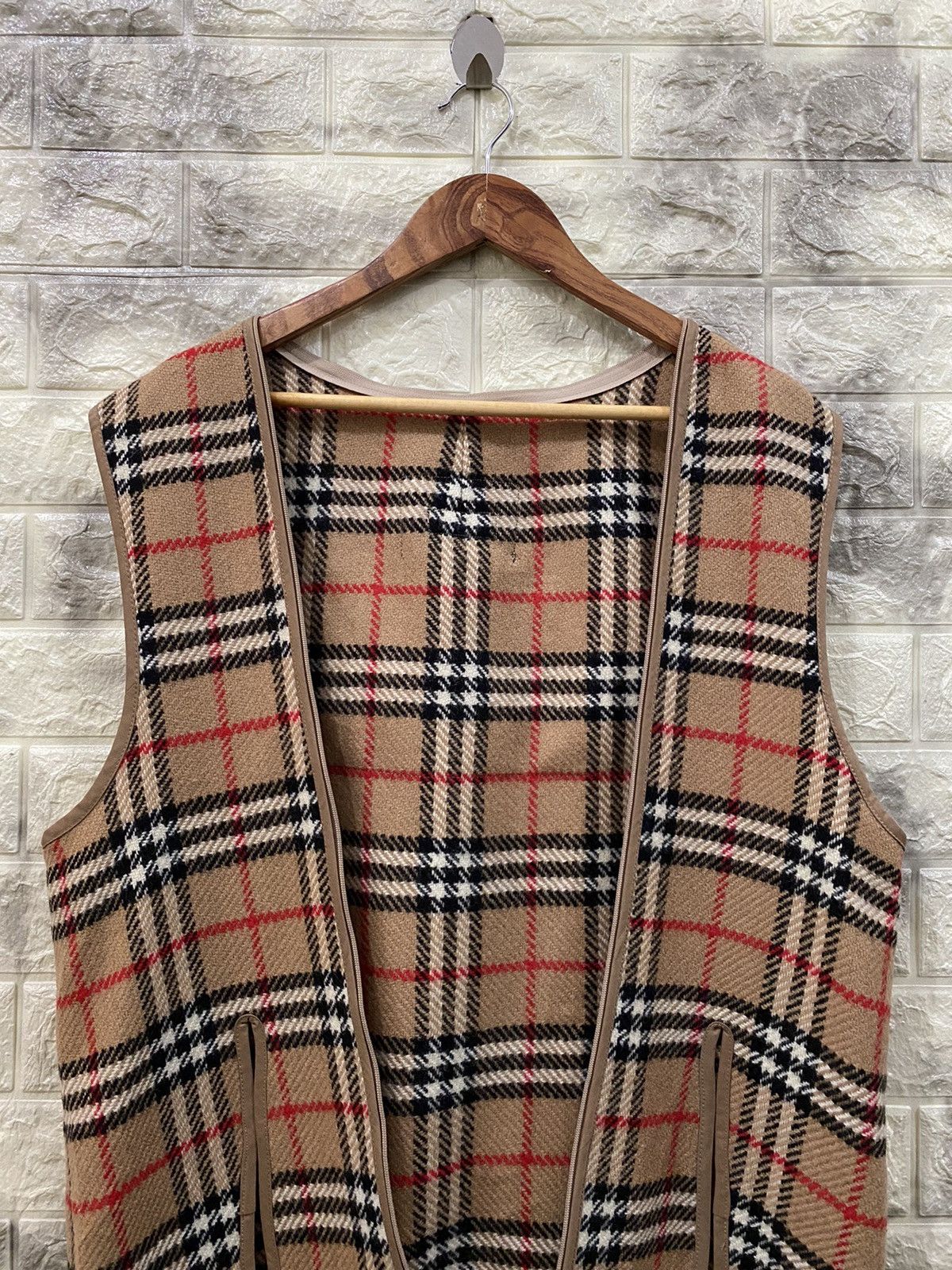 Burberry × Vintage Vintage Burberrys Novacheck wool lining Size US L / EU 52-54 / 3 - 6 Thumbnail
