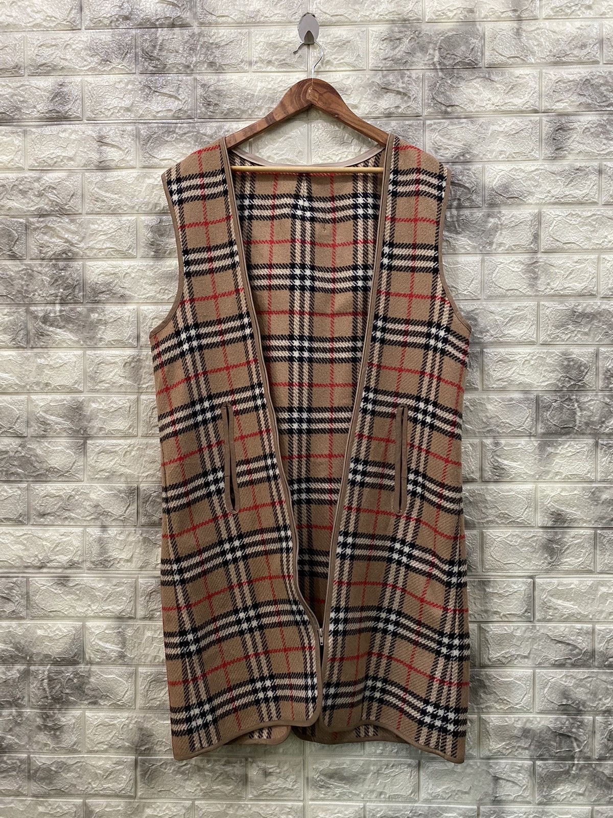 Burberry × Vintage Vintage Burberrys Novacheck wool lining Size US L / EU 52-54 / 3 - 1 Thumbnail