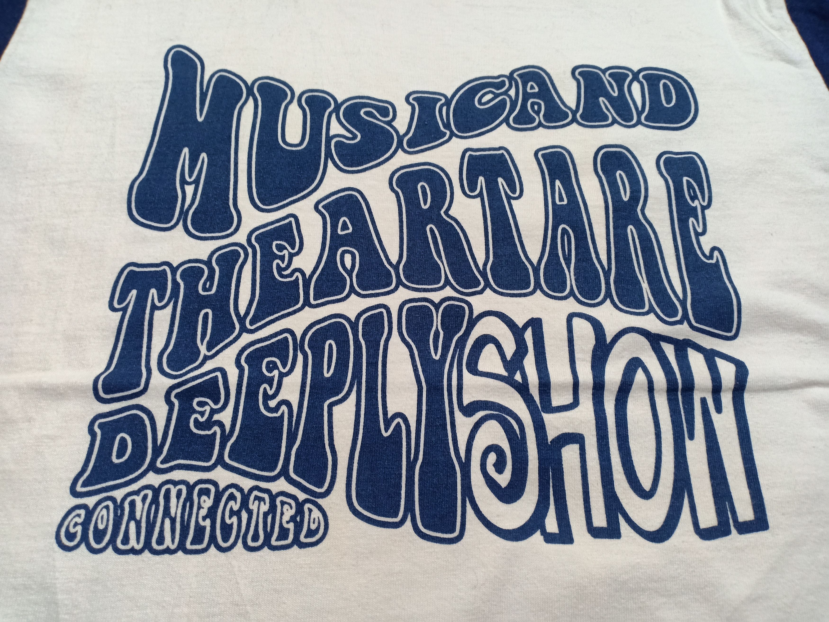 Japanese Brand Studio D'artisan Music and The Art are deeply show Tee Size US S / EU 44-46 / 1 - 5 Thumbnail