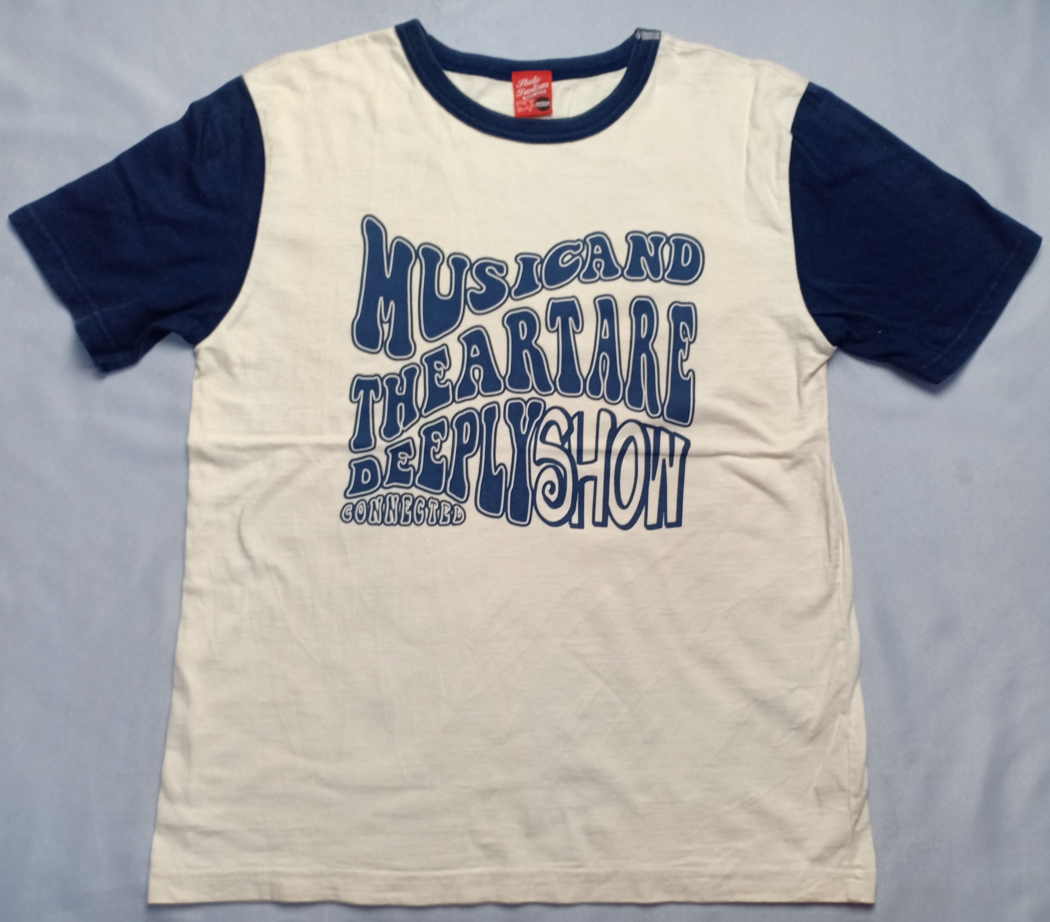 Japanese Brand Studio D'artisan Music and The Art are deeply show Tee Size US S / EU 44-46 / 1 - 2 Thumbnail