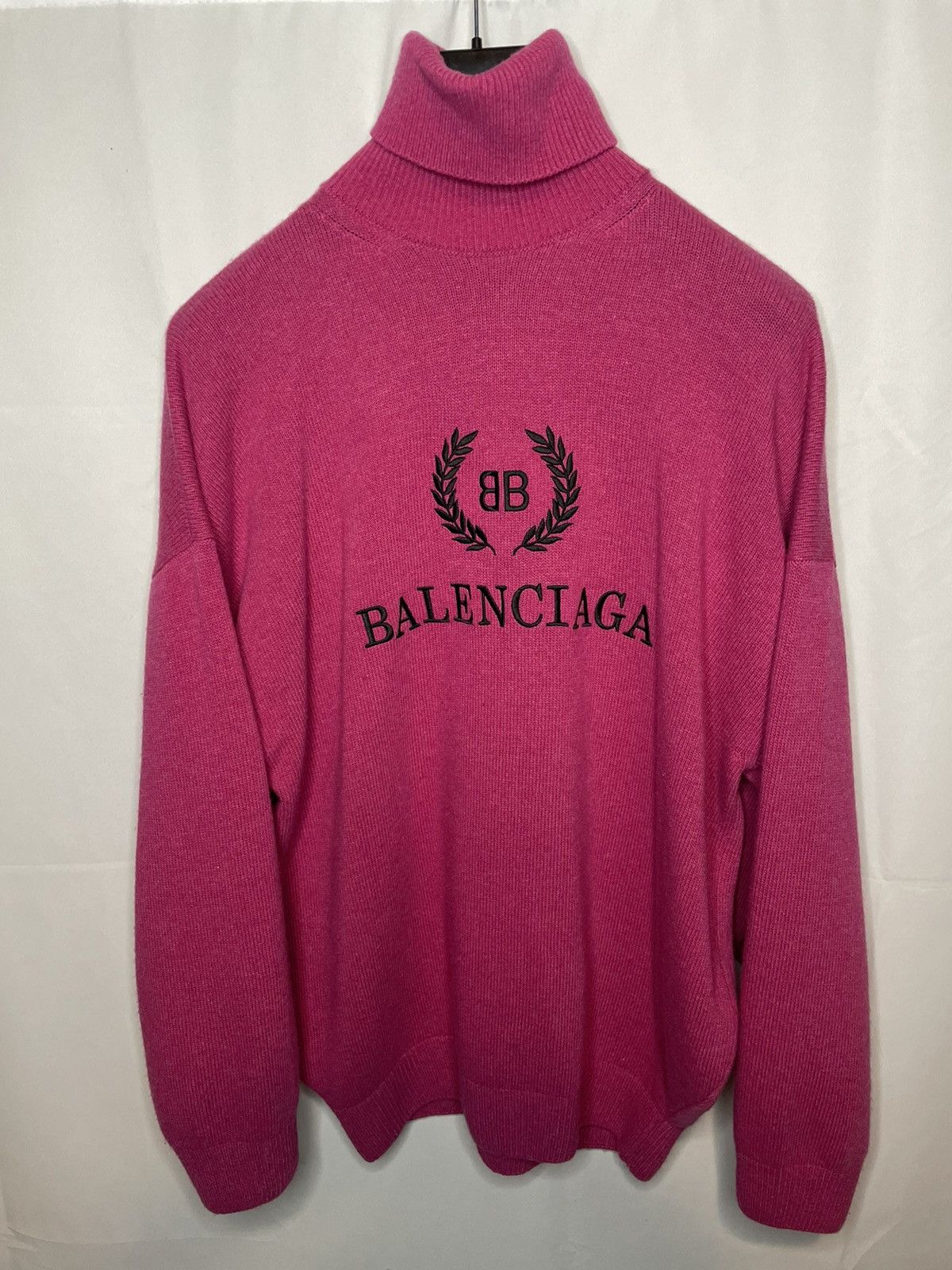 Balenciaga Balenciaga Embroidered Turtleneck Size S / US 4 / IT 40 - 2 Thumbnail