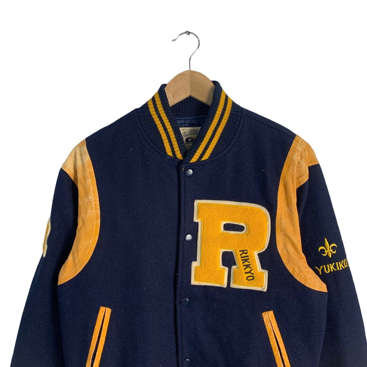 Japanese Brand GQ Saint Margaret’s Rikkyo Varsity Jacket Size US L / EU 52-54 / 3 - 4 Thumbnail