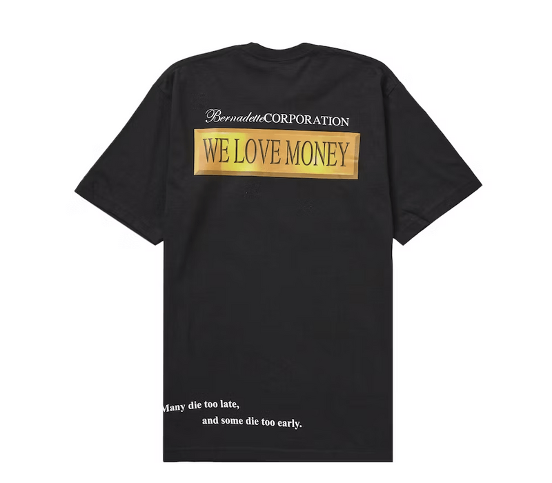 Supreme Supreme Bernadette Corporation Money Tee Black | Grailed