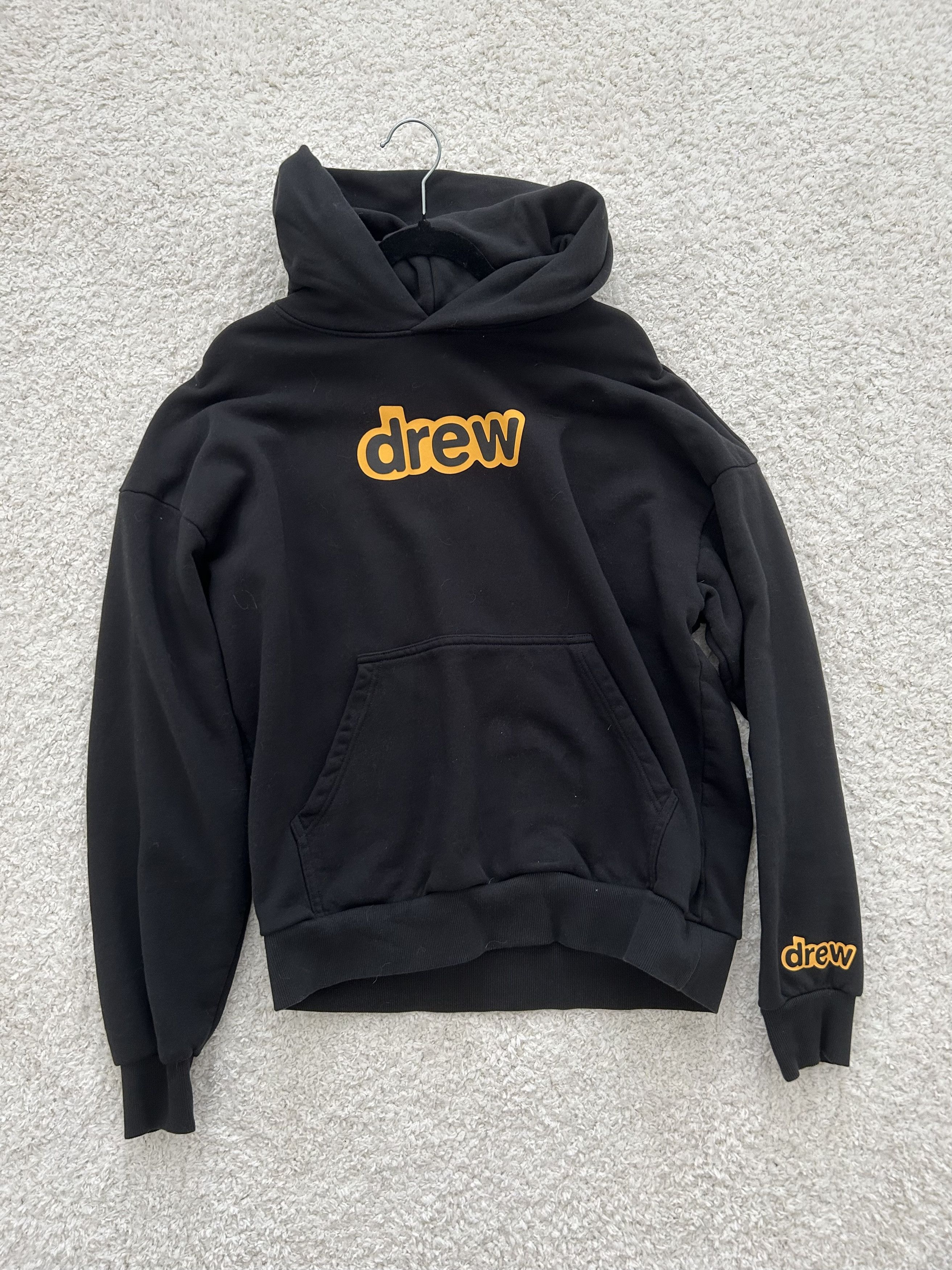 Drew House Heather Grey Secret Logo Hoodie | Drew Secret Hoodie ...