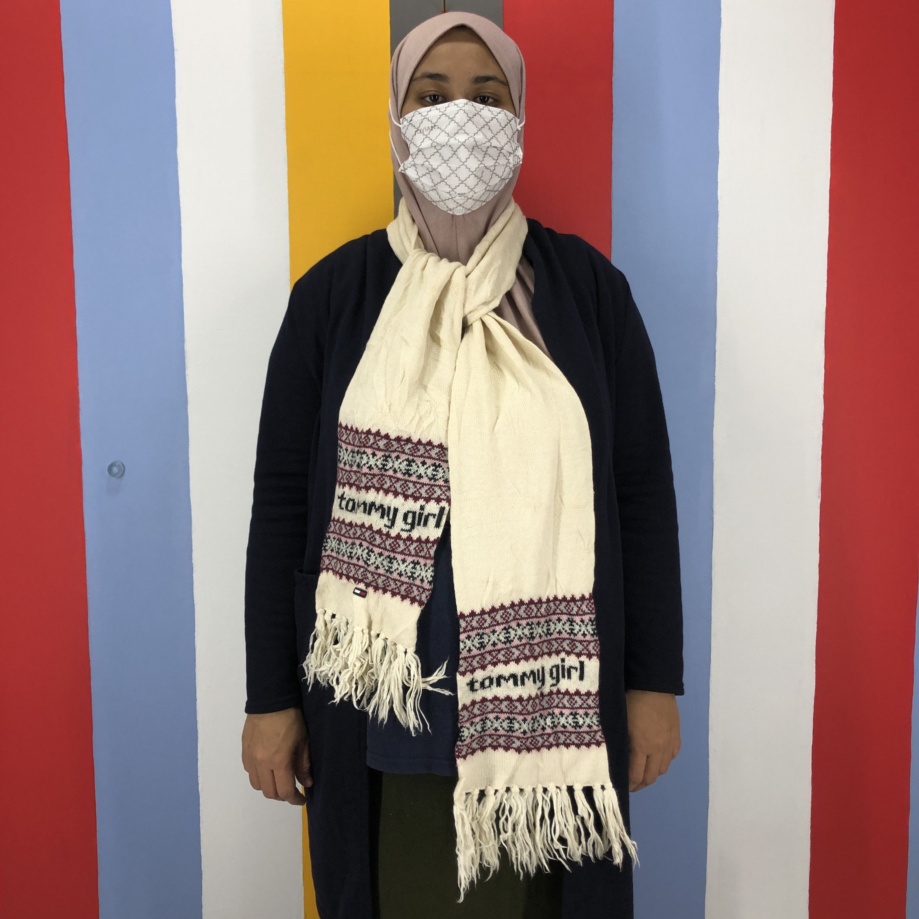 Tommy Hilfiger TOMMY GIRL Muffler Scarf #0992/AG Size ONE SIZE - 1 Preview