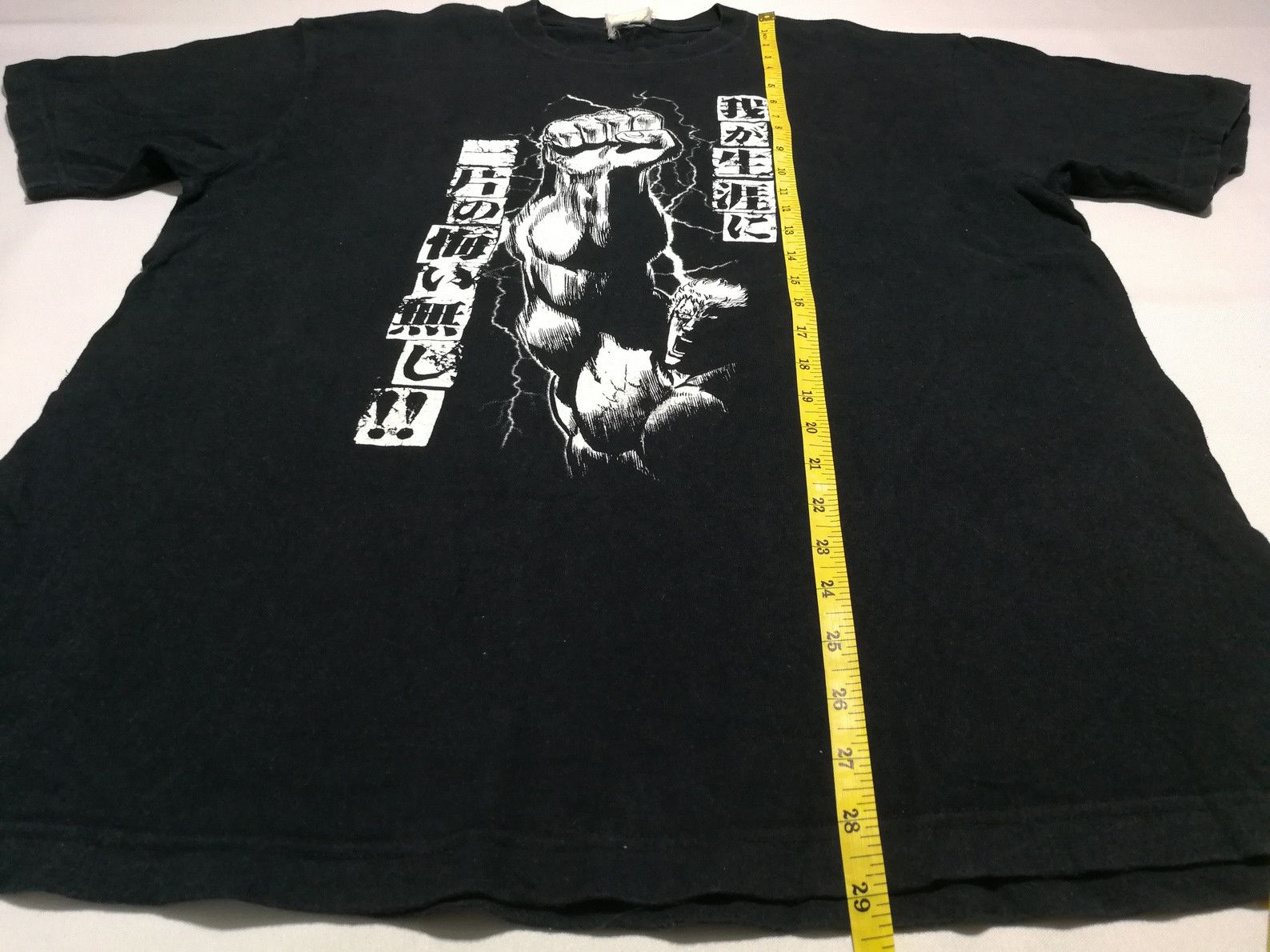 Anime Vintage Jojo Fist of The North Star Cospa Tee Anime Manga Size US L / EU 52-54 / 3 - 6 Thumbnail