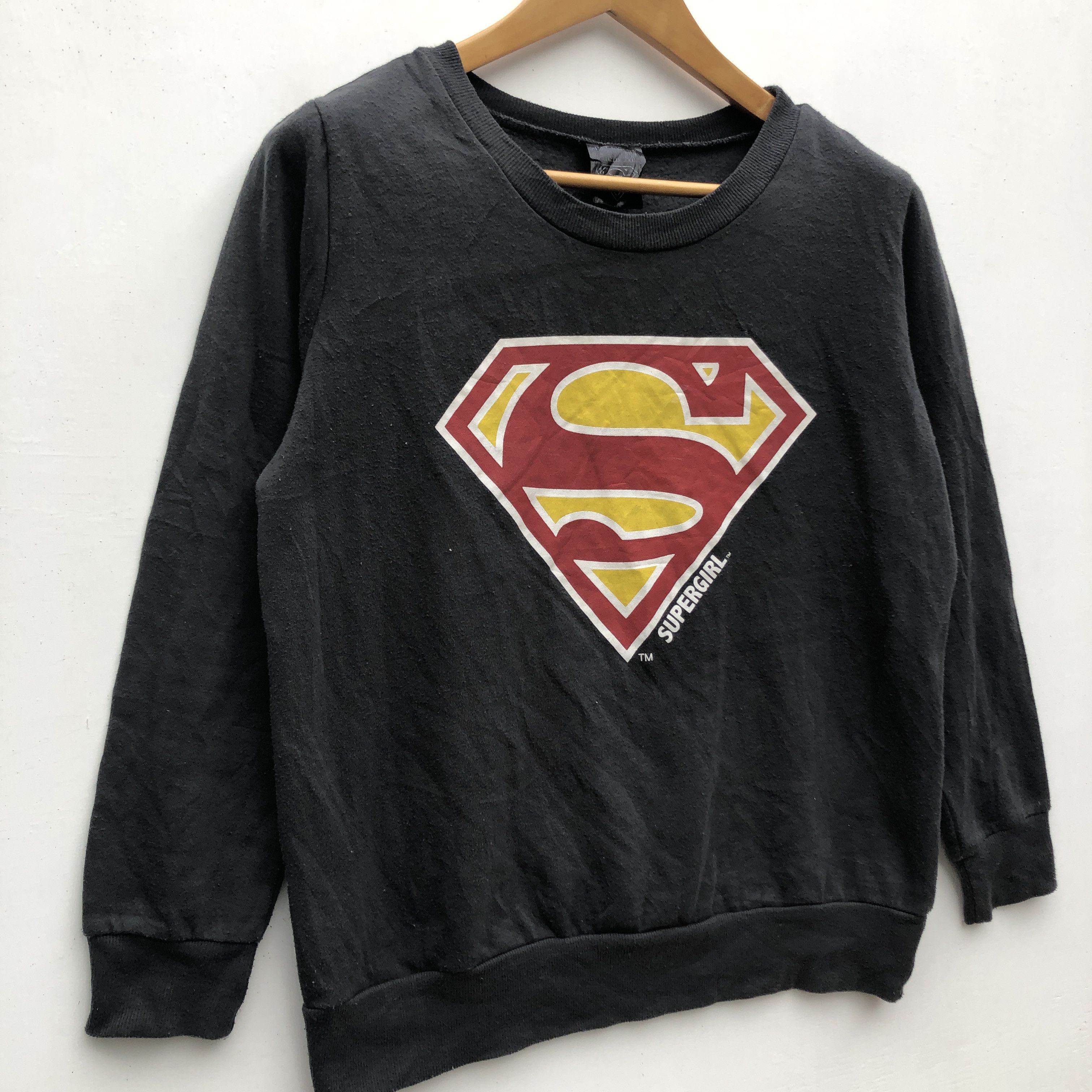 DC Comics SUPERGIRL Crew Neck Sweatshirt #0733-22 Size M / US 6-8 / IT 42-44 - 2 Thumbnail