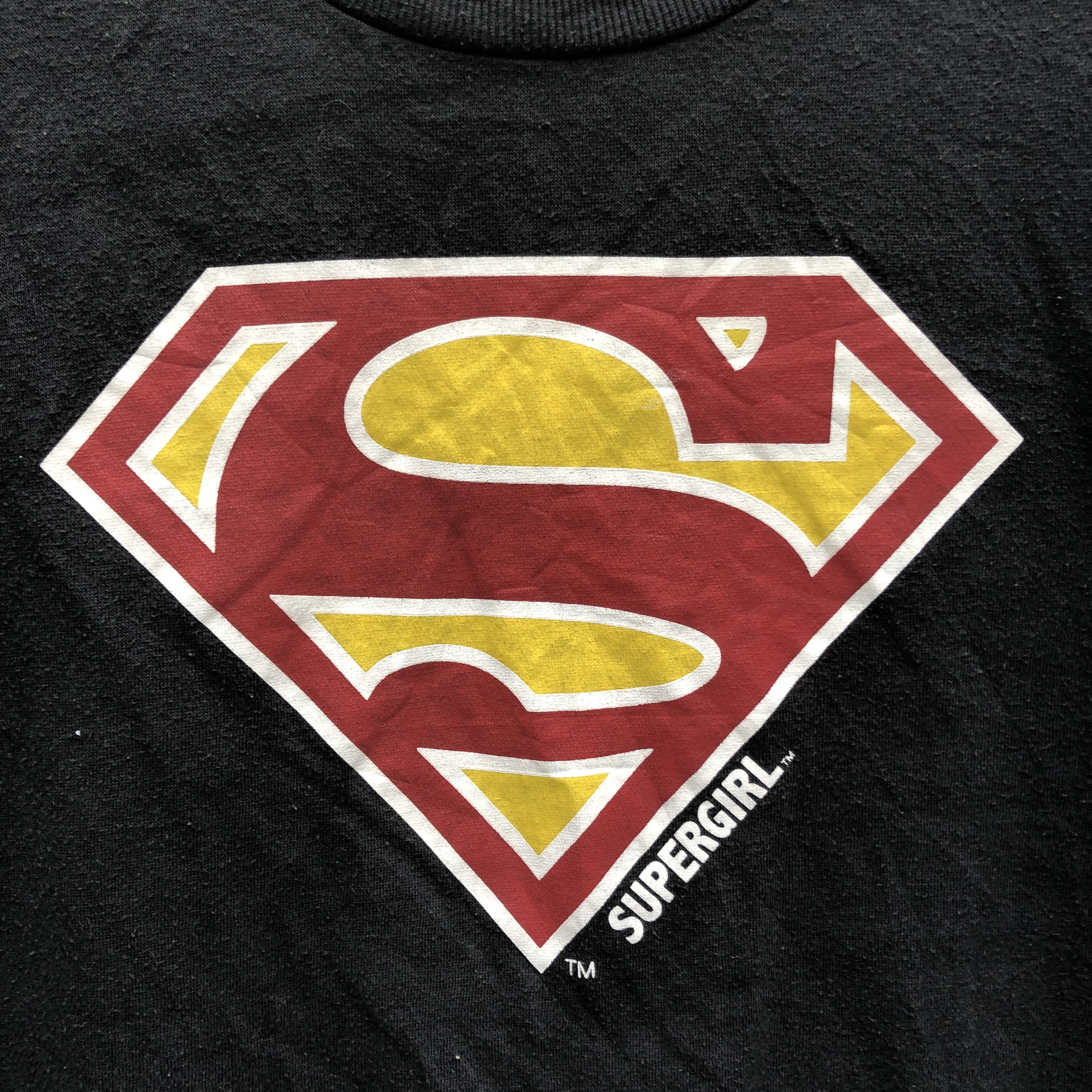 DC Comics SUPERGIRL Crew Neck Sweatshirt #0733-22 Size M / US 6-8 / IT 42-44 - 3 Thumbnail