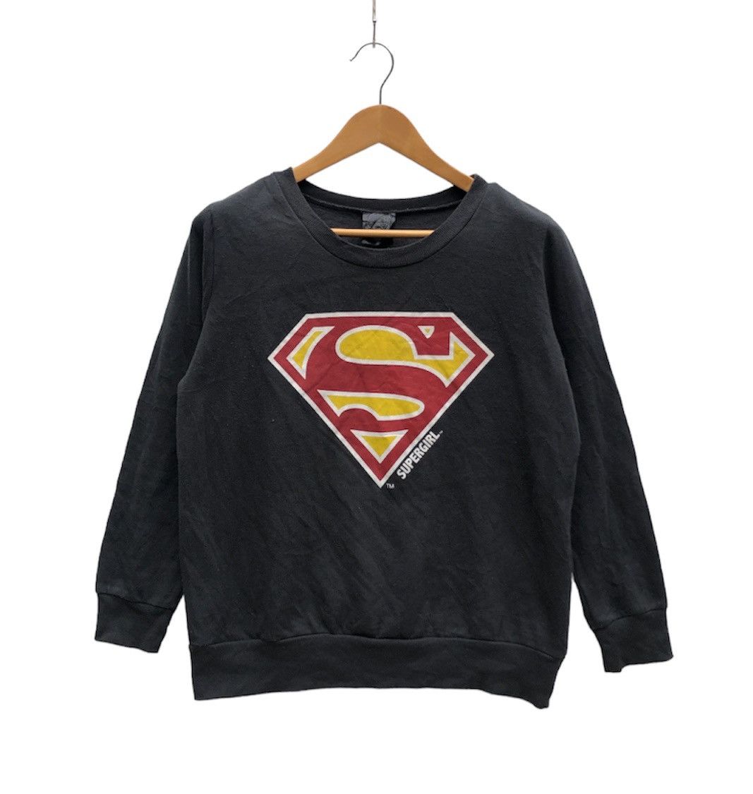 DC Comics SUPERGIRL Crew Neck Sweatshirt #0733-22 Size M / US 6-8 / IT 42-44 - 1 Thumbnail