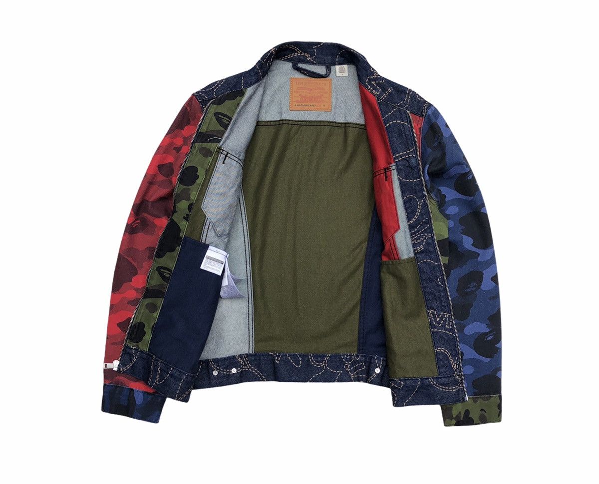 Bape × Levi's BAPE x LEVI'S PATCHWORK TRUCKER JACKET Size US M / EU 48-50 / 2 - 5 Thumbnail