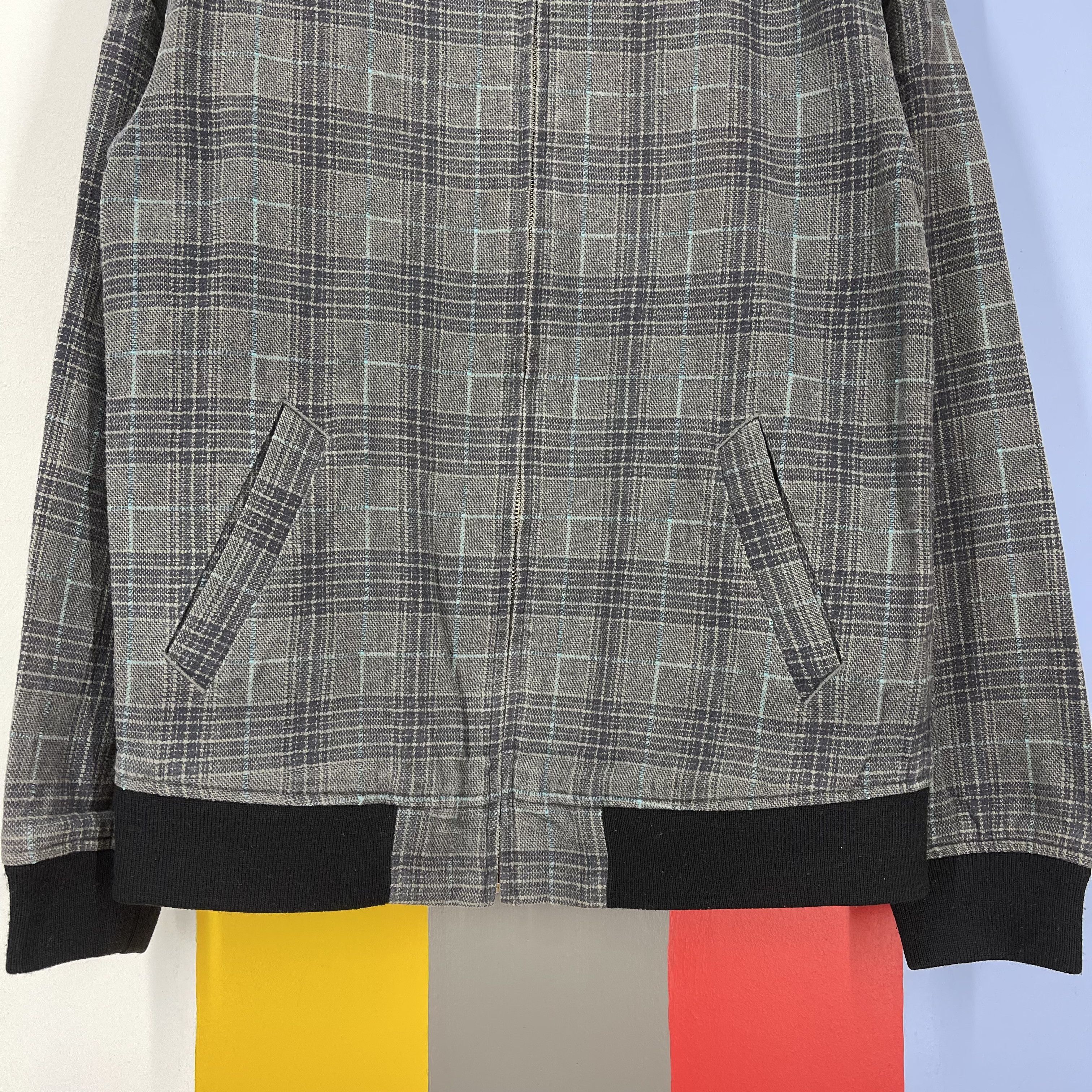 Beams Japan BEAMS Zipper Jacket Checked Plaid #1177/AP Size US S / EU 44-46 / 1 - 3 Thumbnail