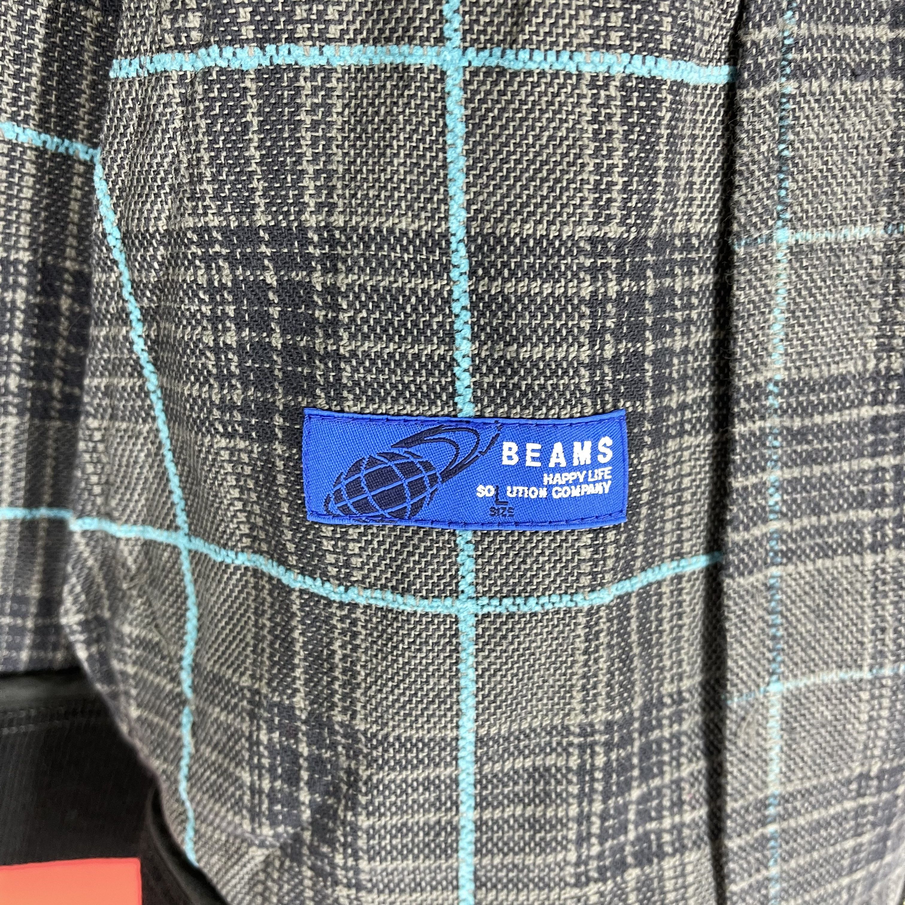 Beams Japan BEAMS Zipper Jacket Checked Plaid #1177/AP Size US S / EU 44-46 / 1 - 5 Thumbnail