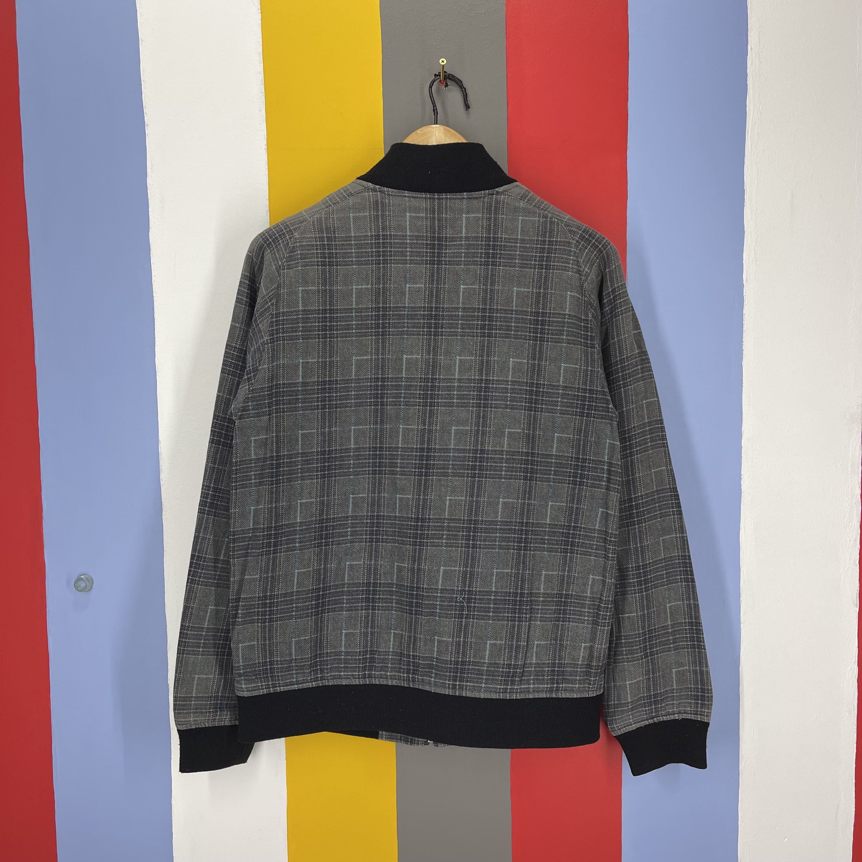 Beams Japan BEAMS Zipper Jacket Checked Plaid #1177/AP Size US S / EU 44-46 / 1 - 7 Thumbnail