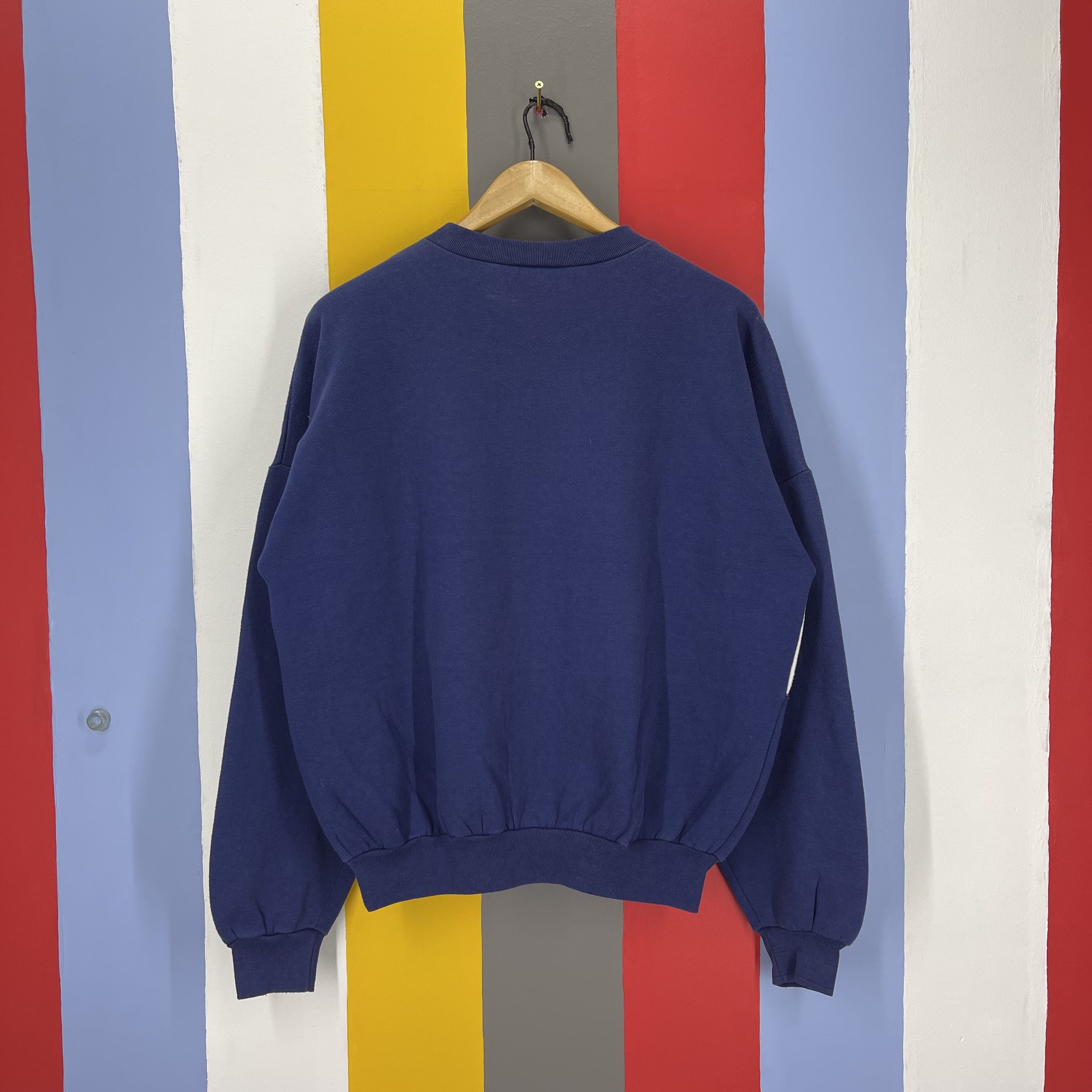 Vintage 90s Vintage DOWN UNDER AUSTRALIA Stripe Sweatshirt #1175/AN Size US L / EU 52-54 / 3 - 8 Thumbnail
