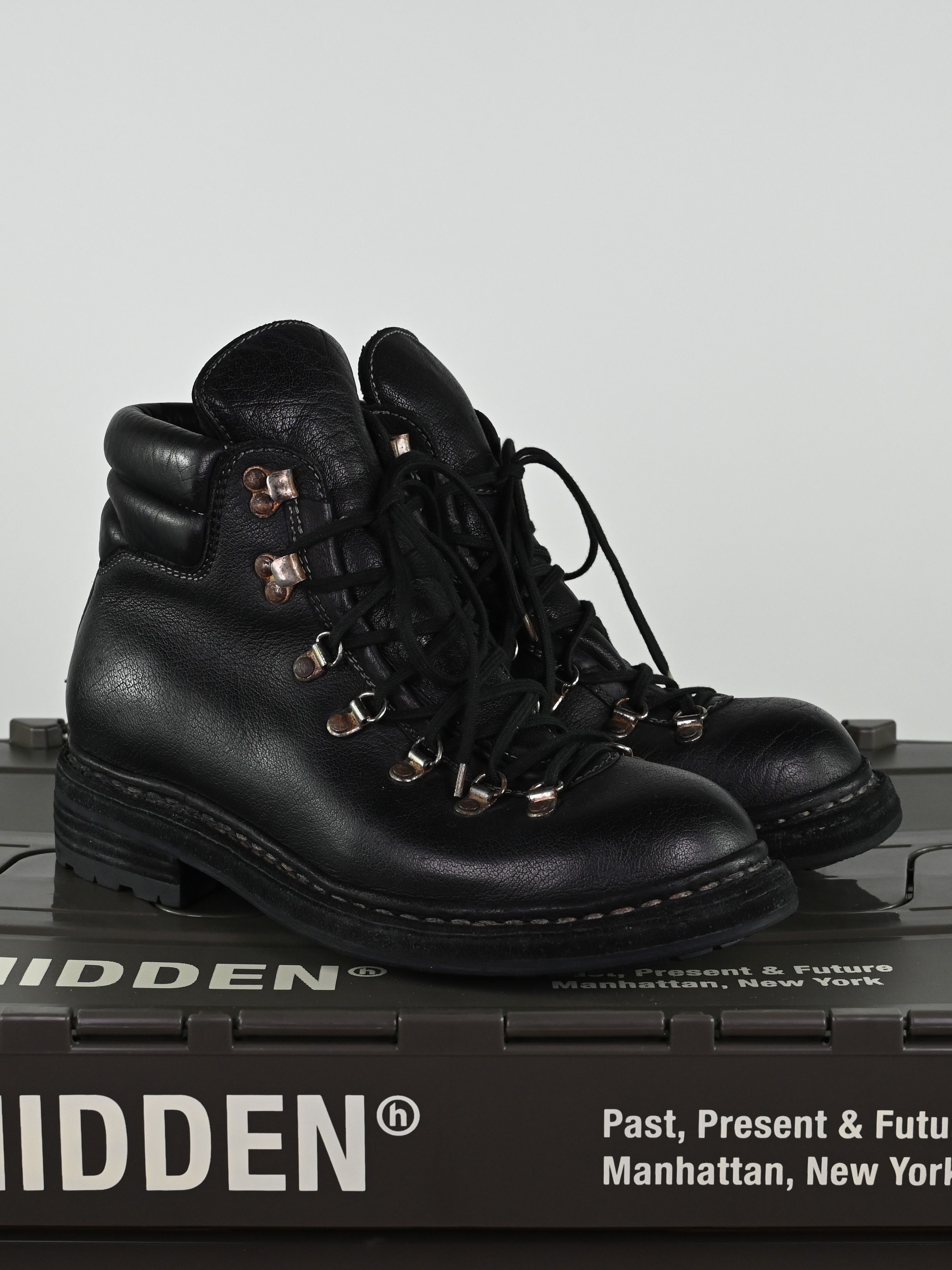 Guidi Guidi 19 Hiking Boots Grained Leather Black - Size 41 | Grailed