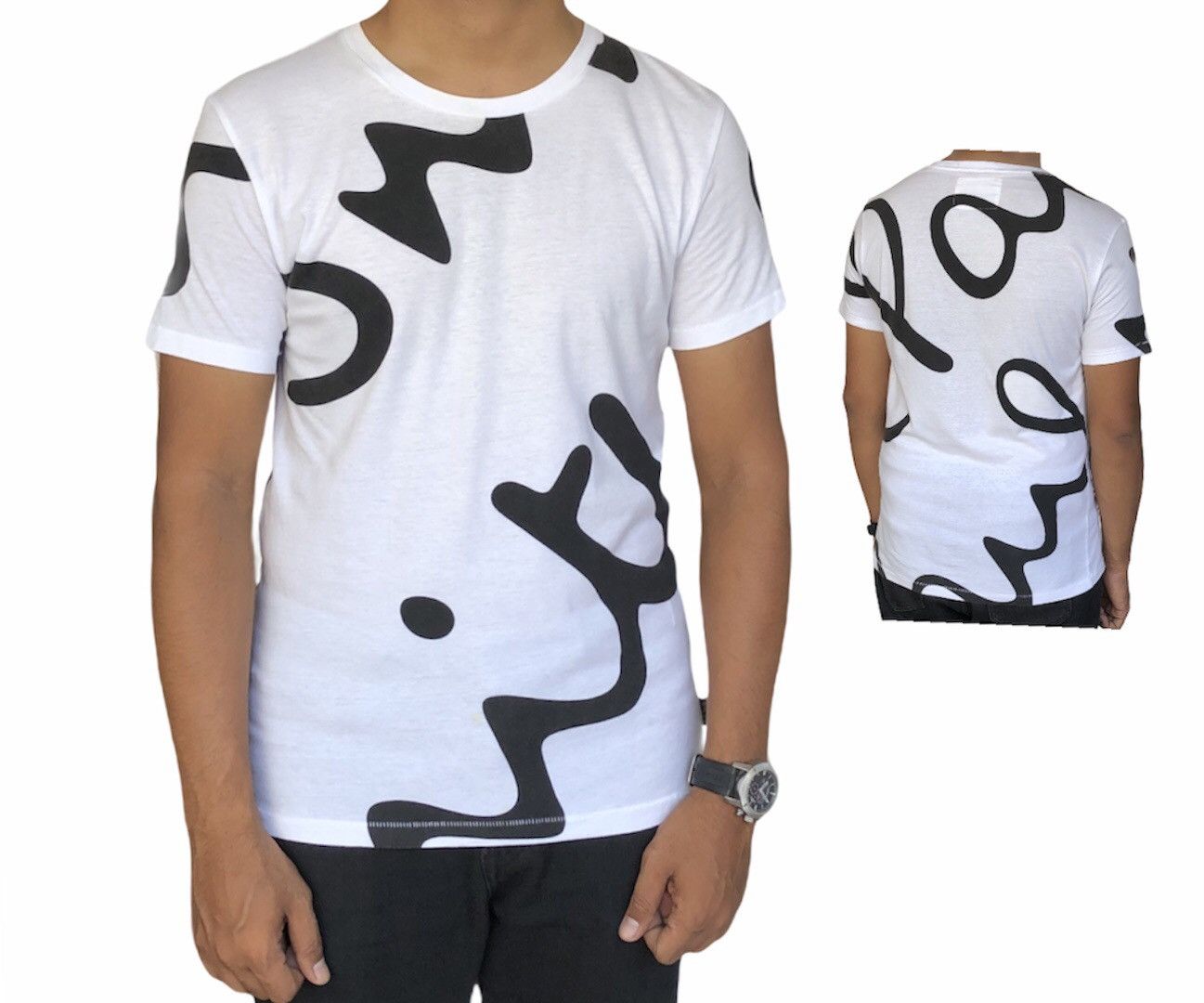Paul Smith Paul Smith Signature Print Classic Fit Shirt Size US L / EU 52-54 / 3 - 2 Thumbnail