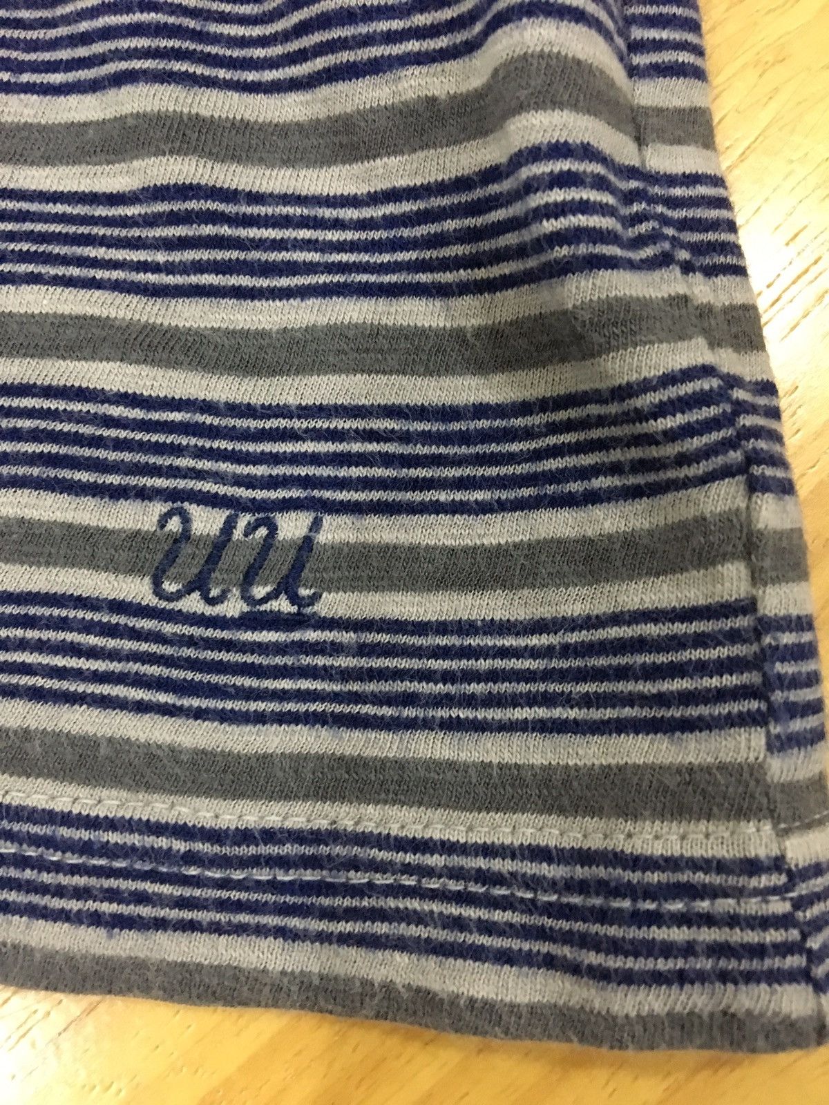 Jun Takahashi UNDERCOVER x UNIQLO - STRIPE BLUE GREEN SHORT SLEEVE TEE Size US S / EU 44-46 / 1 - 9 Thumbnail