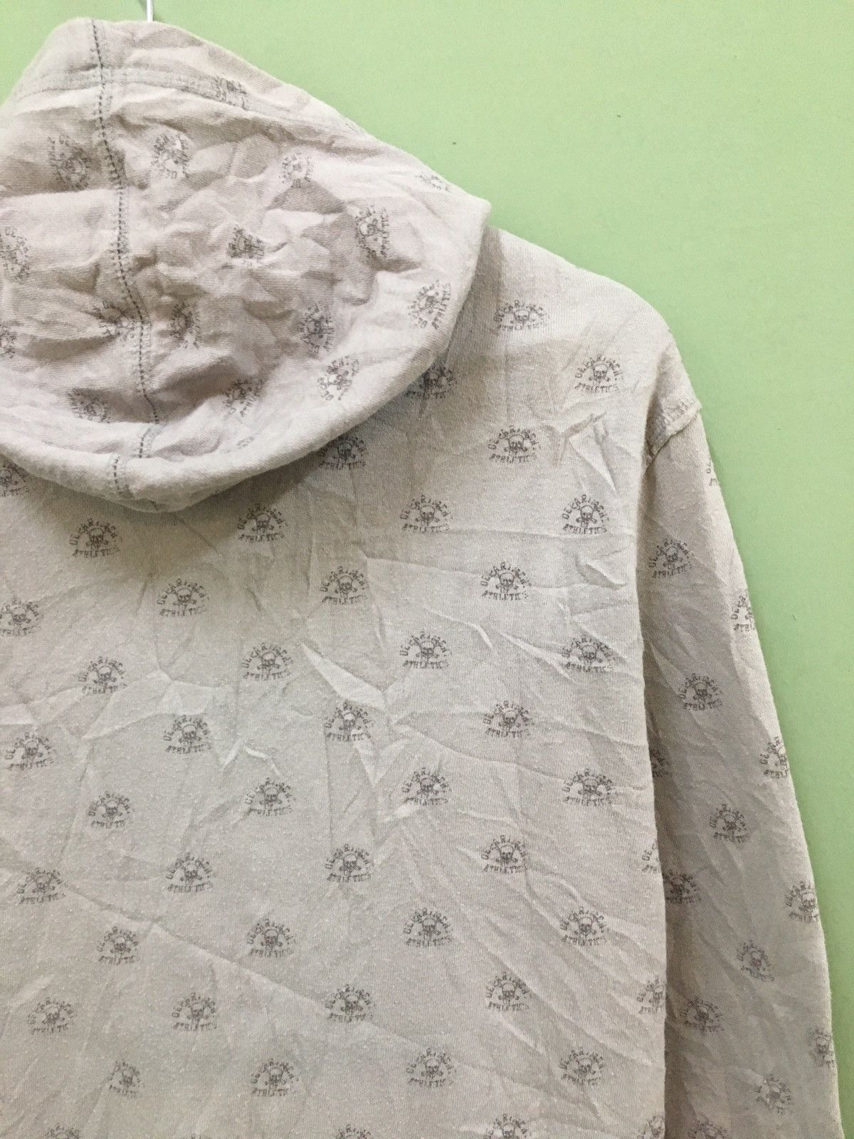 Mossimo MOSSIMO - BIG SKULL LOGO ALLOVER PRINTED ZIPPER HOODIES Size US L / EU 52-54 / 3 - 9 Thumbnail