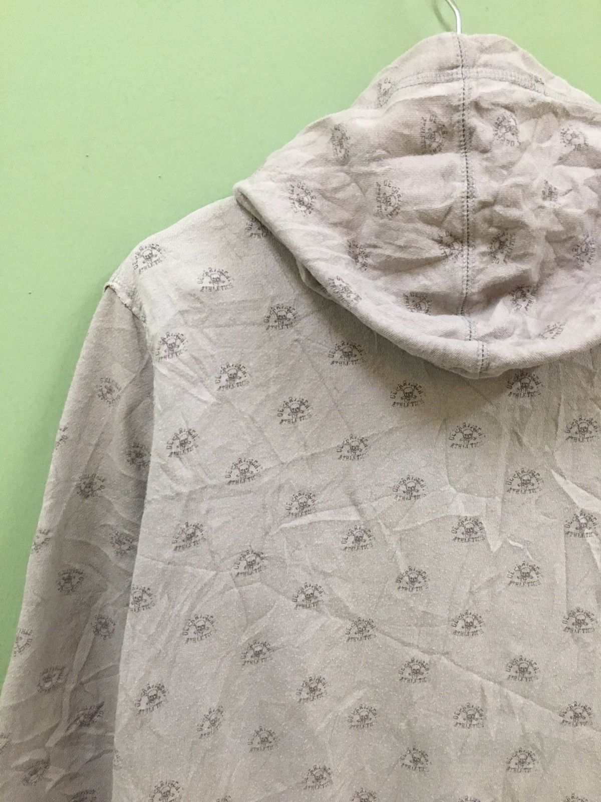 Mossimo MOSSIMO - BIG SKULL LOGO ALLOVER PRINTED ZIPPER HOODIES Size US L / EU 52-54 / 3 - 8 Thumbnail