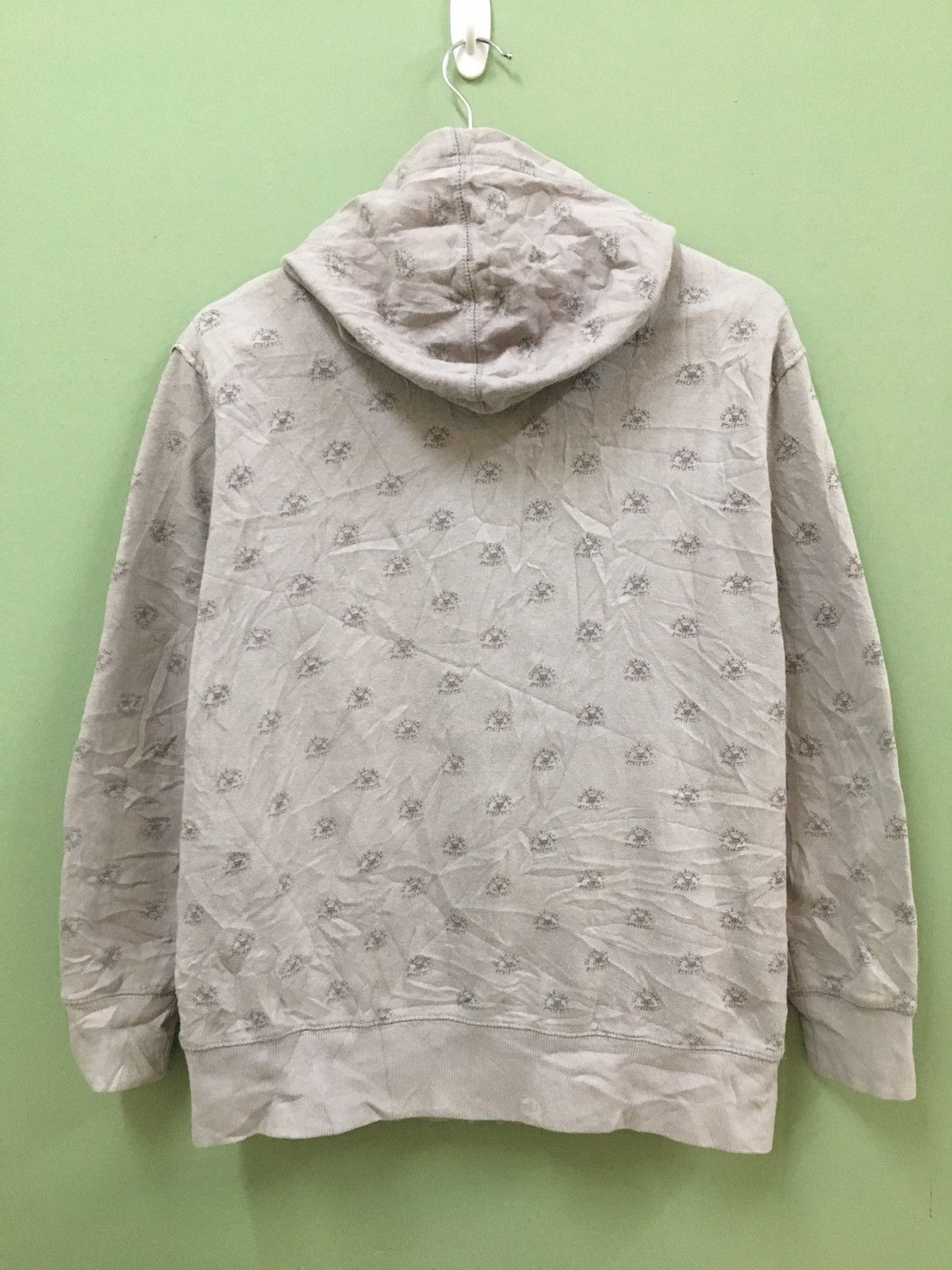 Mossimo MOSSIMO - BIG SKULL LOGO ALLOVER PRINTED ZIPPER HOODIES Size US L / EU 52-54 / 3 - 7 Thumbnail