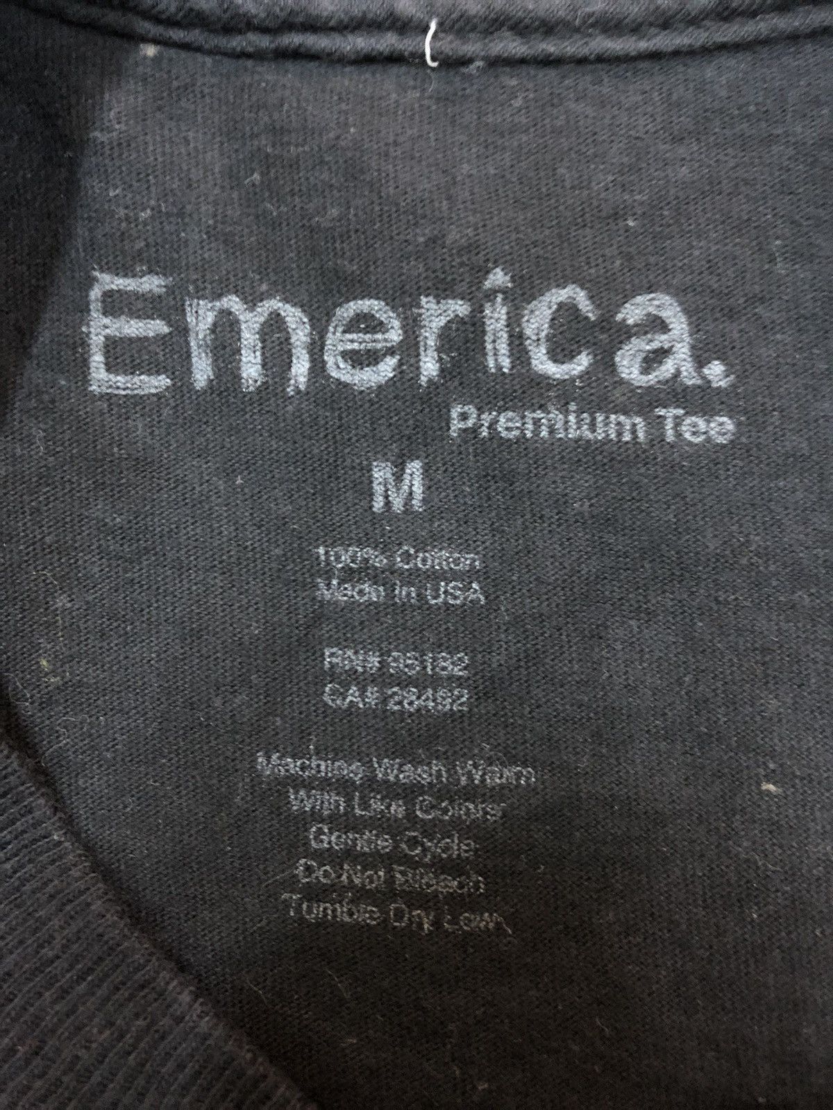 Beams Plus EMERICA x BEAMS - BIG SIGNATURE LOGO SKATE TEES Size US M / EU 48-50 / 2 - 7 Thumbnail